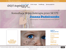 Tablet Screenshot of ddainspiracje.pl